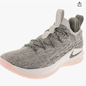 Lebron low top Nike Gray and White Sneakers